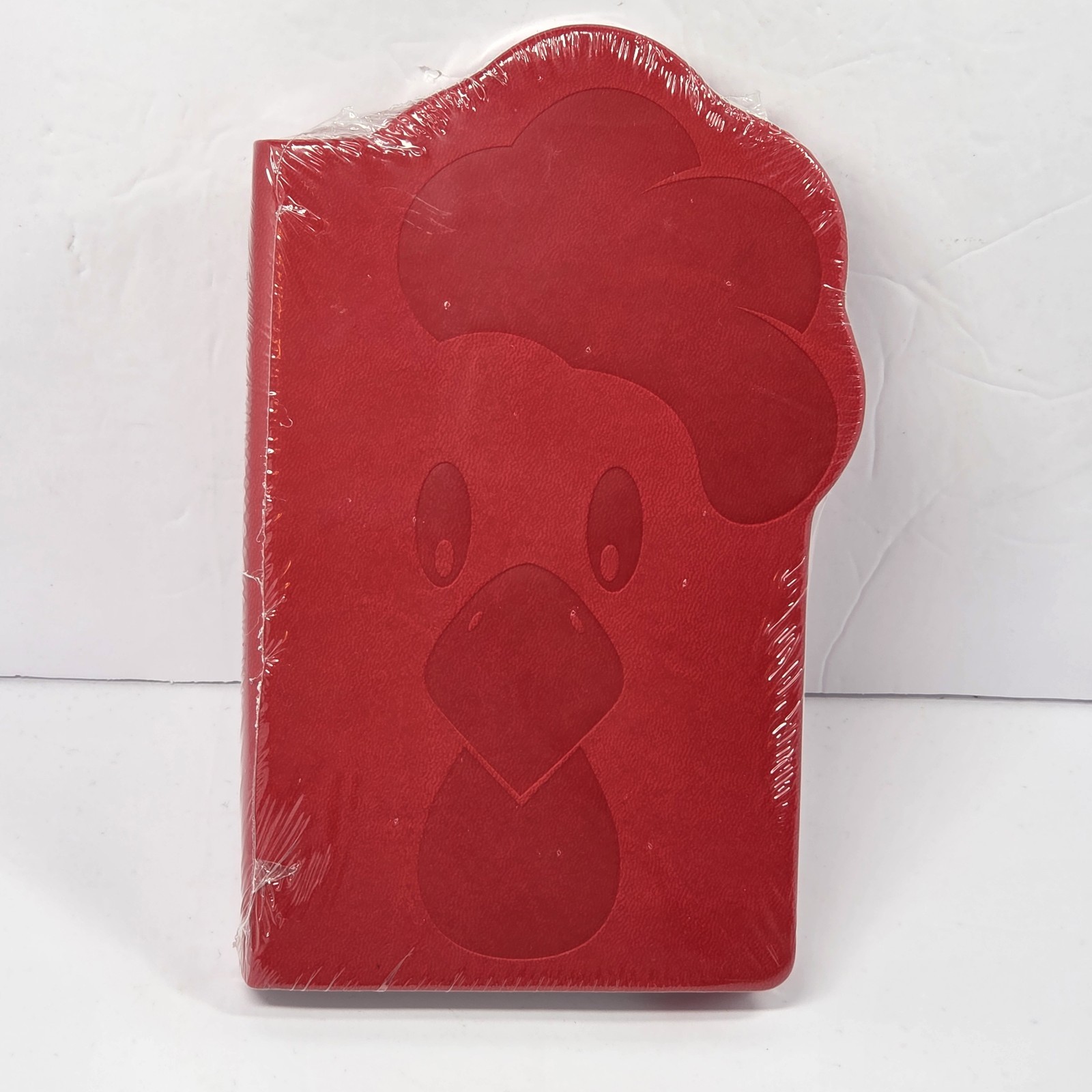 Bella Bug Die Cut Leatherette Rooster Journal Red 5.25×7.75in 250 Pages