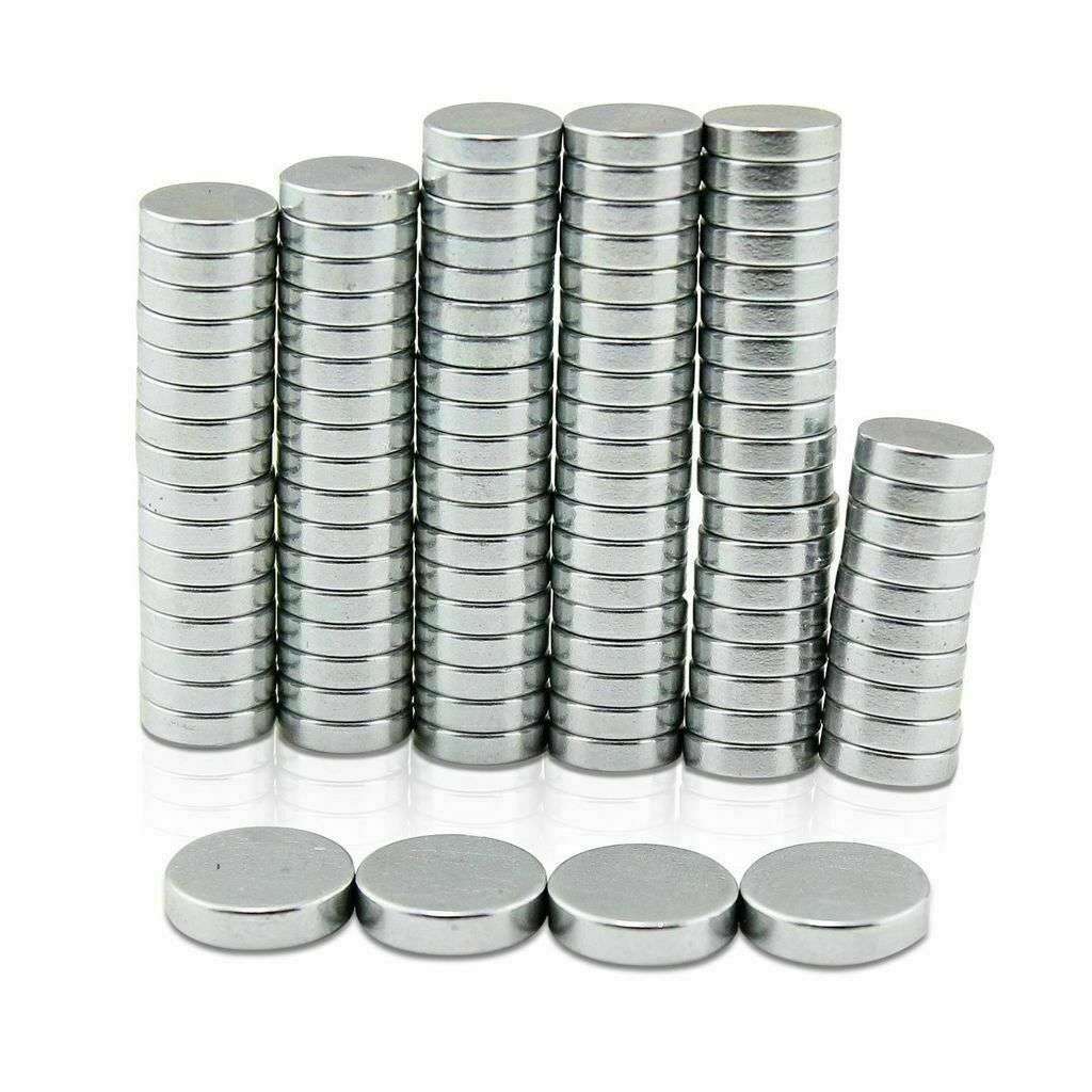 N52 Full Size Neodymium Magnets Disc Round Super Strong Rare Earth Magnet LOT