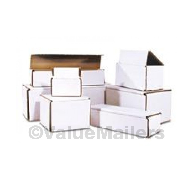 150 – 6 x 4 x 3 White Corrugated Shipping Mailer Packing Box Boxes 6 x 4 x 3