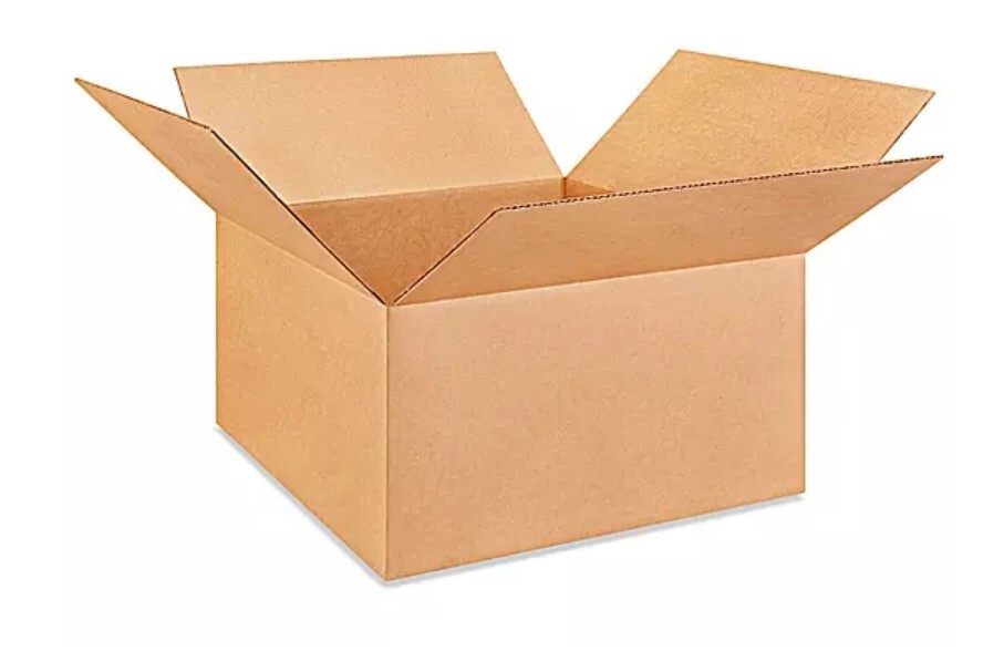 26″ x 26″ x 12″ Corrugated Box (275 ECT) DOUBLE WALL – SINGLE BOX