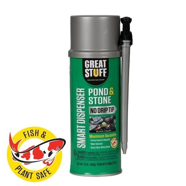 GREAT STUFF Pond and Stone 12-oz Smart dispenser Indoor/Outdoor Spray Foam