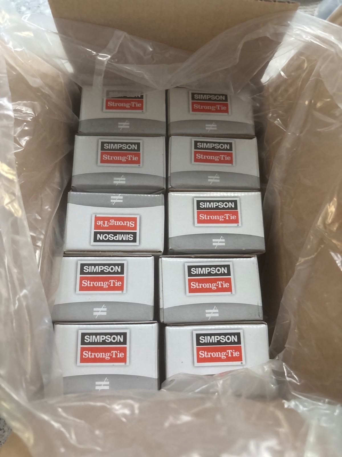 Case 10- 100ct. Boxes Simpson Strong-Tie PDPA-100 1″ x .157 Drive Pins 100ct