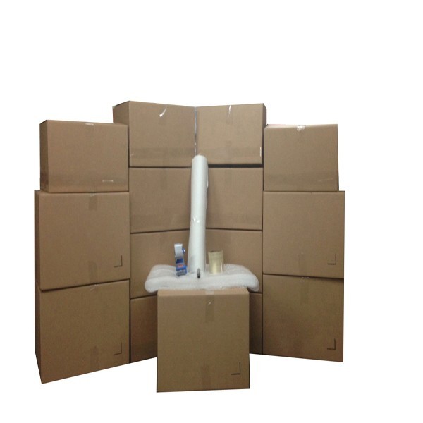 Bigger Moving Box Kit – 15 Boxes (5 Large/10 Medium) plus Supplies Included