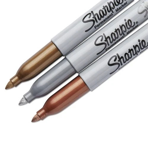 36 pack Sharpie Metallic Fine Point Permanent Markers Silver Gold Bronze