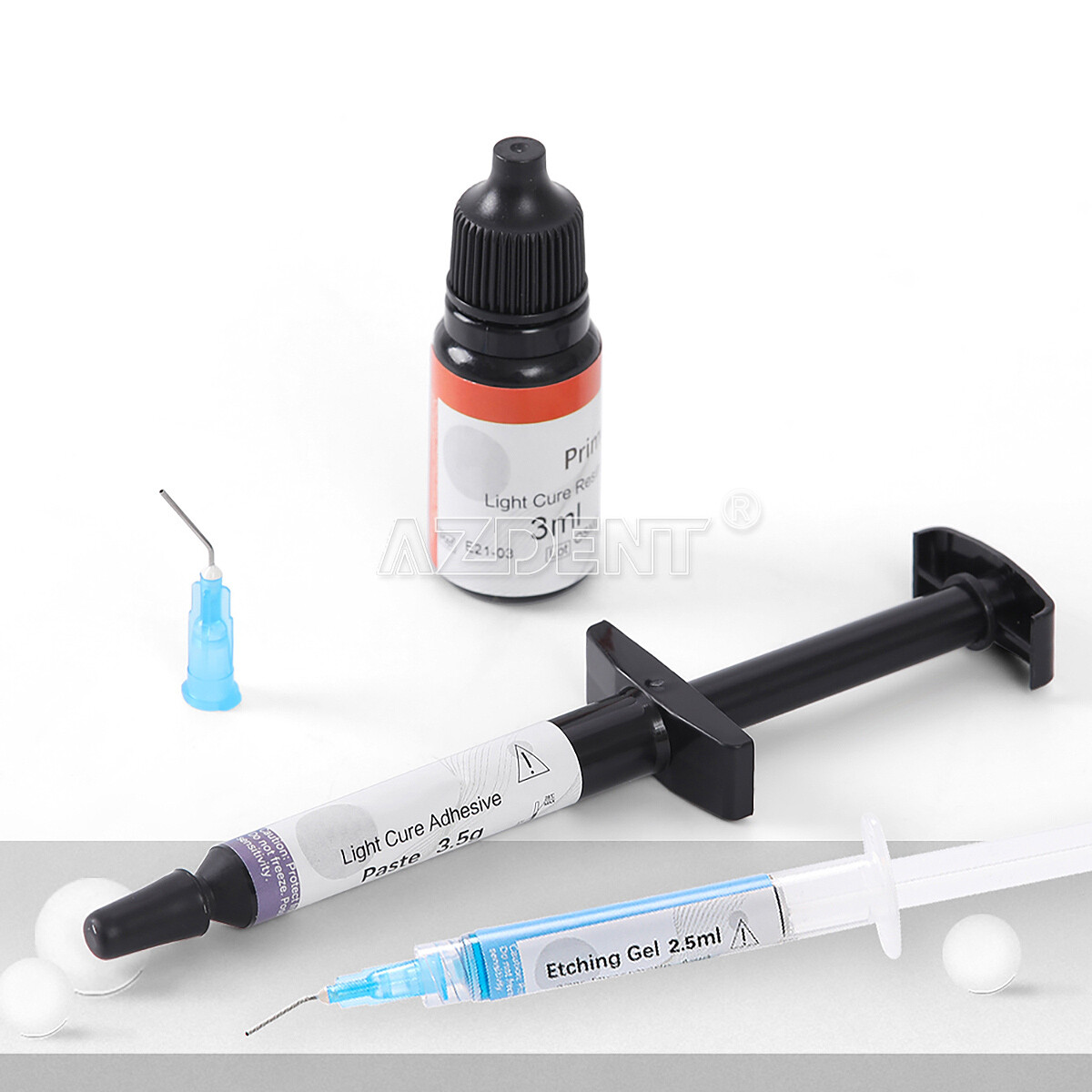 Dental Bracket Braces Glue Ortho Bonding Light Cure Resin Composite Kit