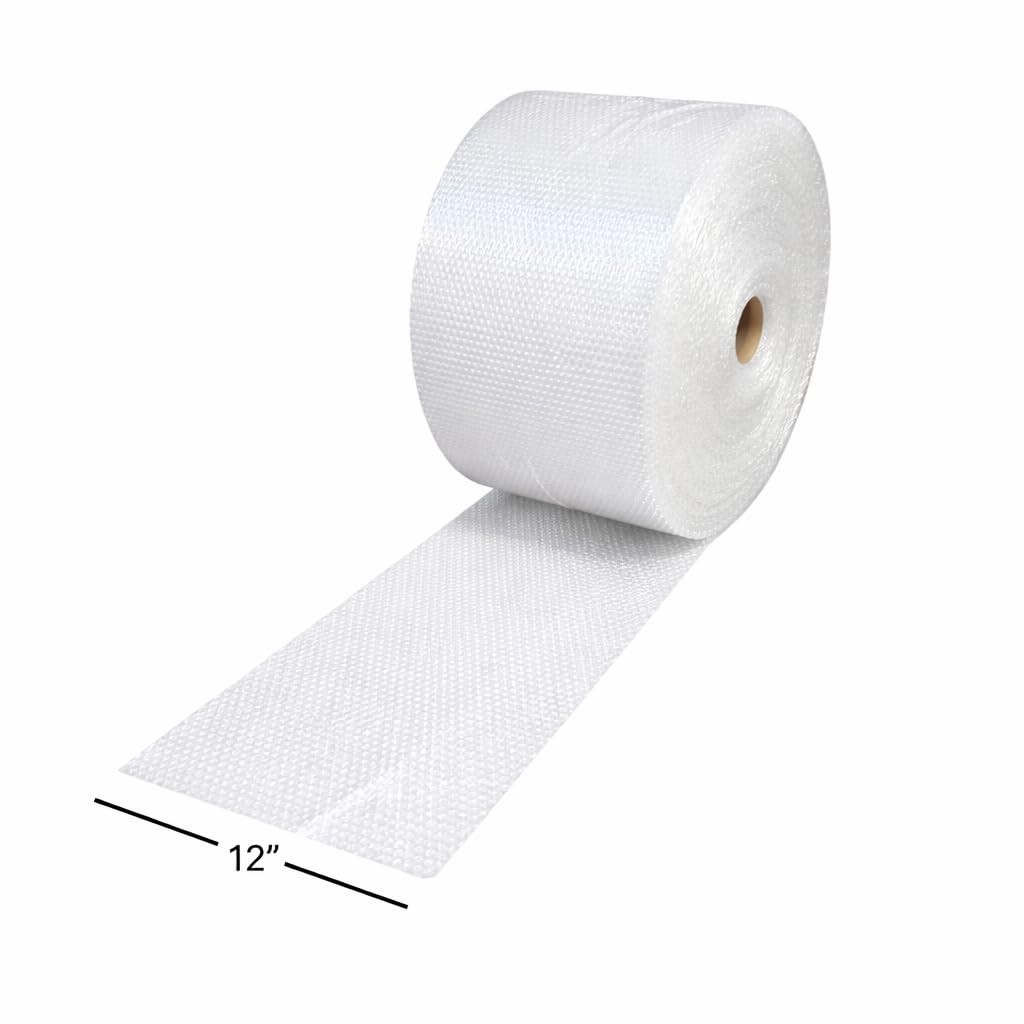 3/16″ SH Small Bubble Cushioning Wrap Padding Roll 700’x 12″ Wide Perf 12″ 700FT