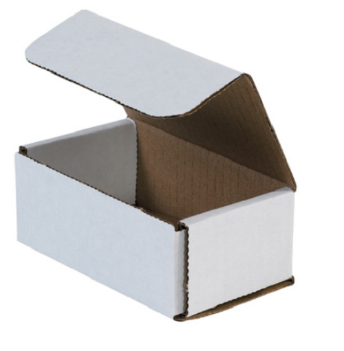 450 Pack 5x3x2 White Corrugated Shipping Mailer Packing Box Boxes 5″ x 3″ x 2″