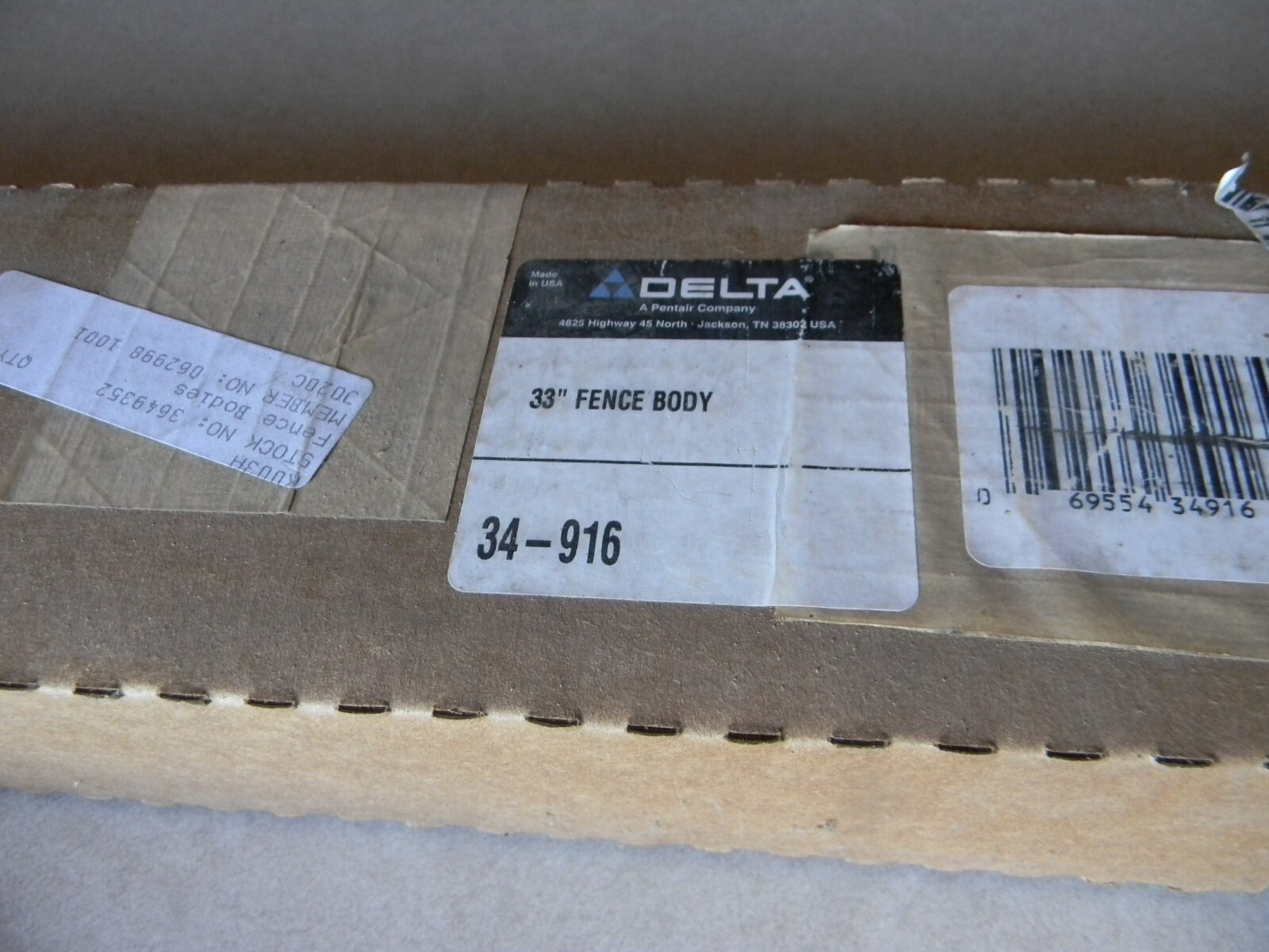 Delta 34-916 33″ Unisaw fence