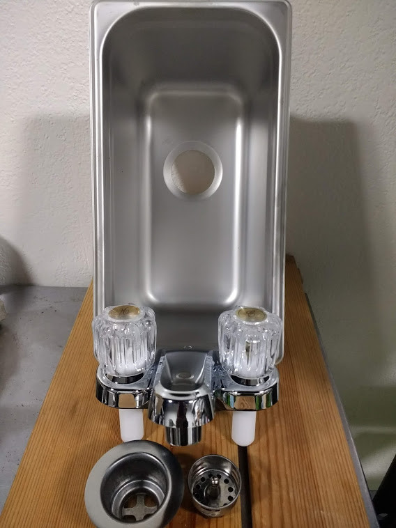 EXTRA SMALL Concession Sink, Hand Wash Sink, For Portable Sinks, 1 Compartment