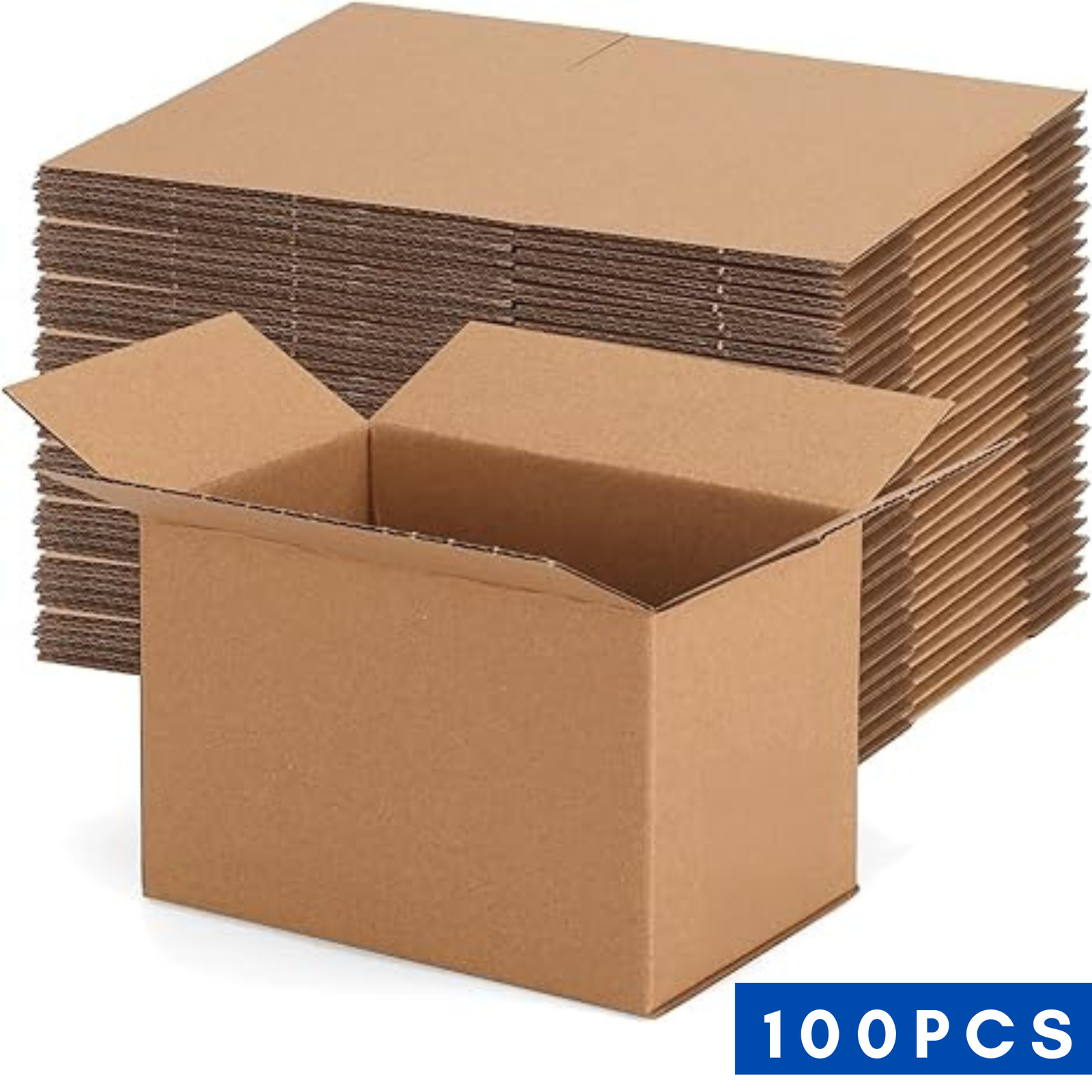 100 6x4x4 Cardboard Paper Boxes Mailing Packing Shipping Box Corrugated Cartons