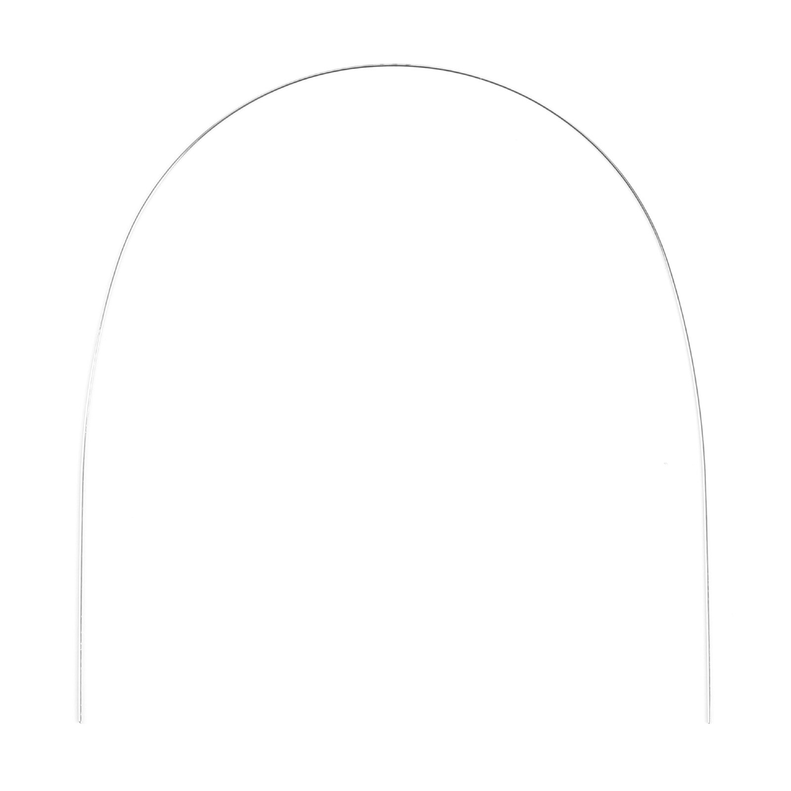 100PCS JMU Ortho Archwire Stainless Steel Natural Round 0.012-0.020″ Upper/Lower
