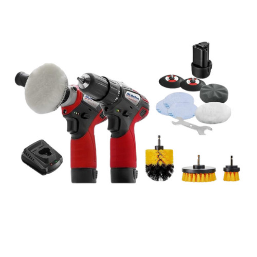 ACDelco 12V 3″ Mini Polisher & 3/8″ Drill Driver Combo Tool Kit ARS1212-K6