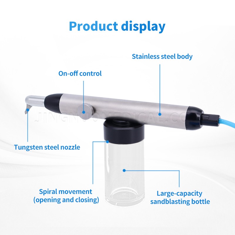 Dental Oxide Aluminum Sandblasting System with NO-Water Air Abrasion Sandblaster