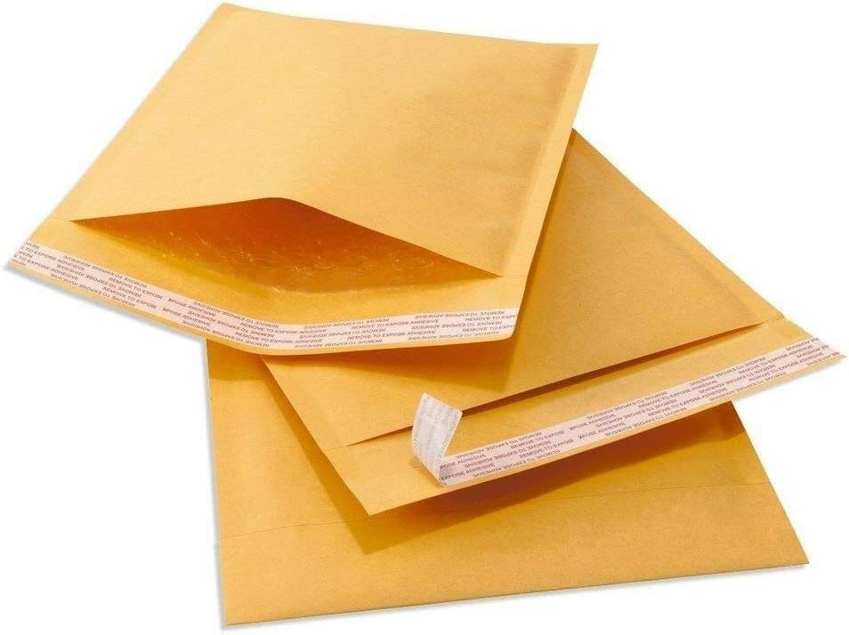 500 #0 6×10 Kraft Paper Bubble Padded Envelopes Mailers Shipping Case 6”x10”