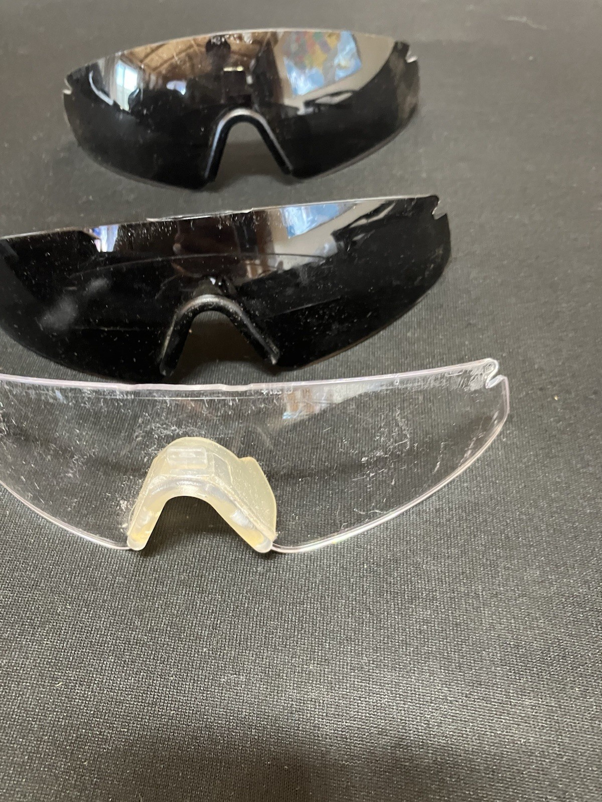 Revision Stingerhawk Frameless Safety Glasses Kit, Clear & Gray Lenses