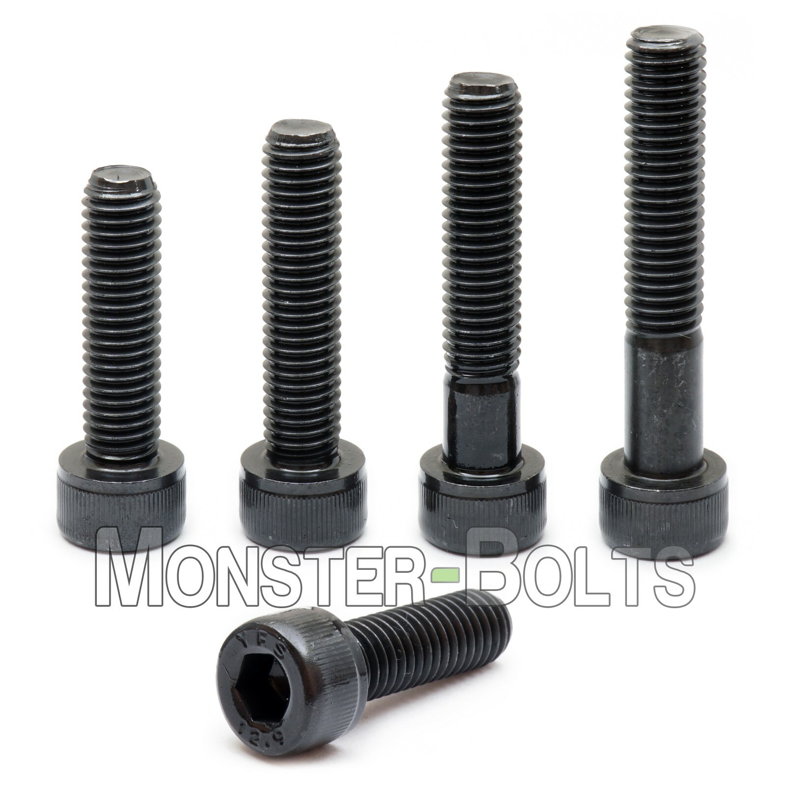 3/8″-16 Socket Head Caps Screws, Alloy Steel w/ Thermal Black Oxide SAE Coarse