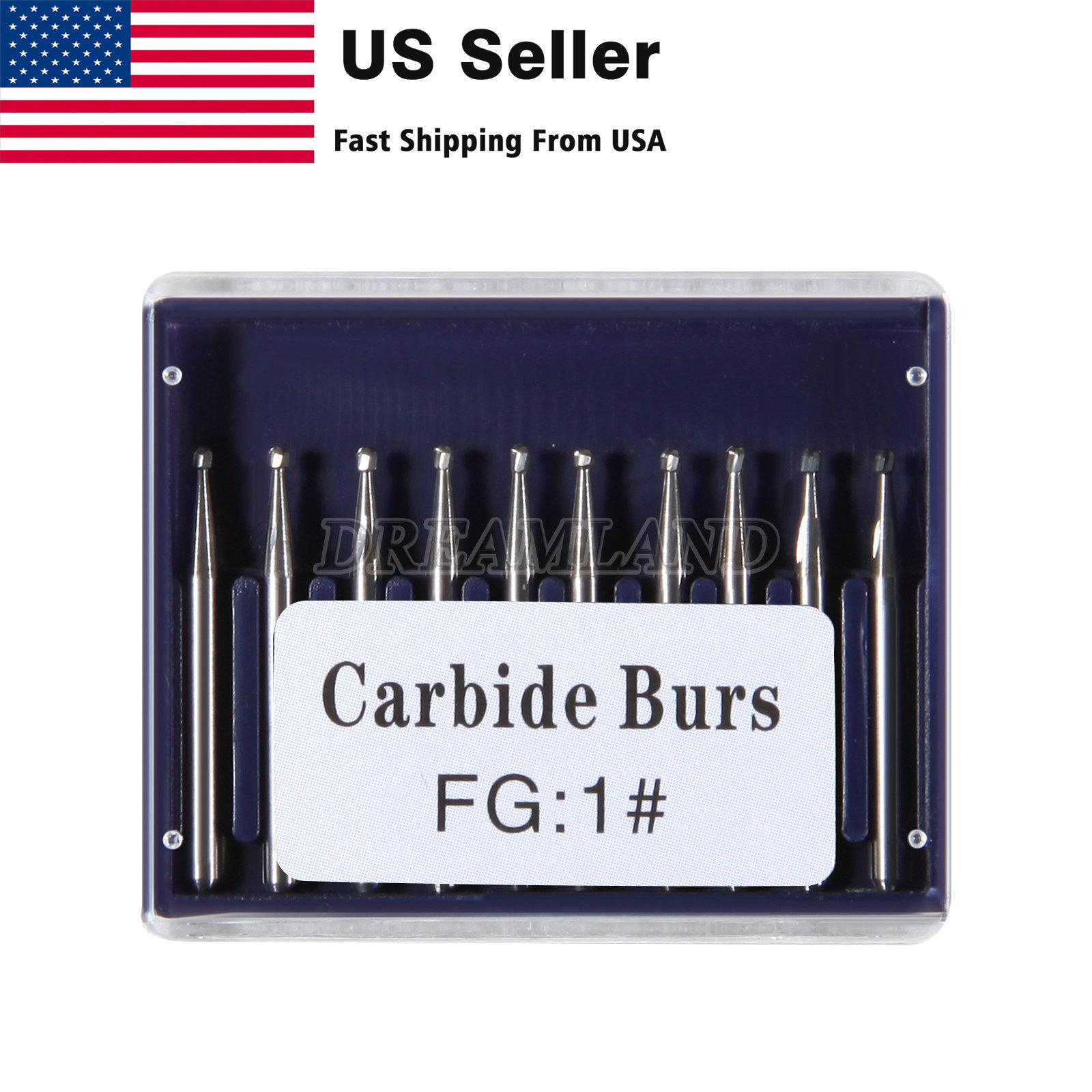 Dental Tungsten Steel Burs For High Speed Handpiece FG7901 FG7902 FG7406 FG7408