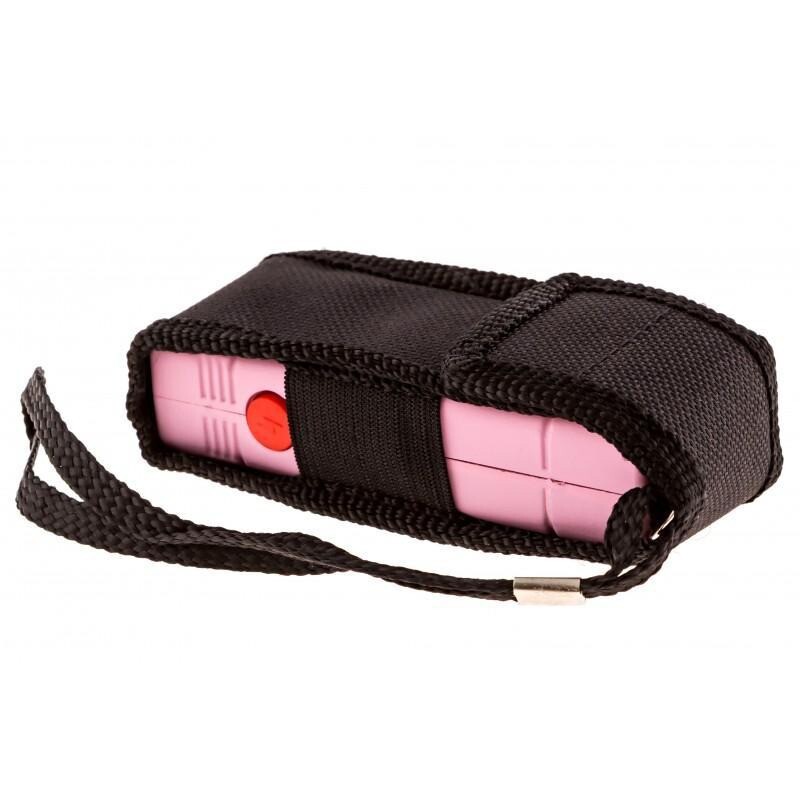 Combo Gift Set Rechargeable Stun Gun + Pepper Spray w LED LIGHT + PINK BLING