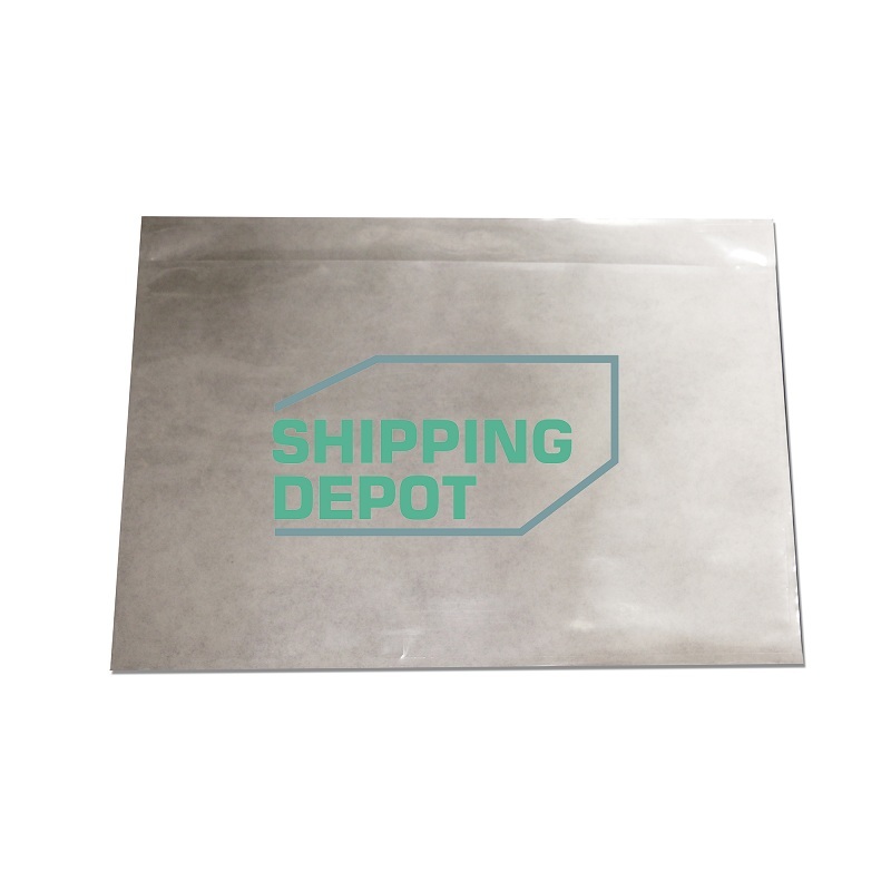 7×10 Clear Packing List Envelope Pouch Self Adhesive – Secure Seal