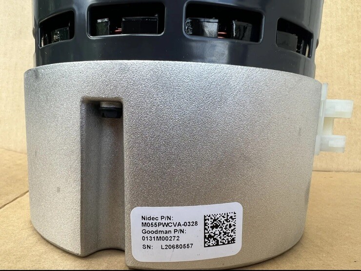 goodman amana US Motors 0131M00272 Blower Motor 1 HP 120/240V 1250RPM 50/60Hz