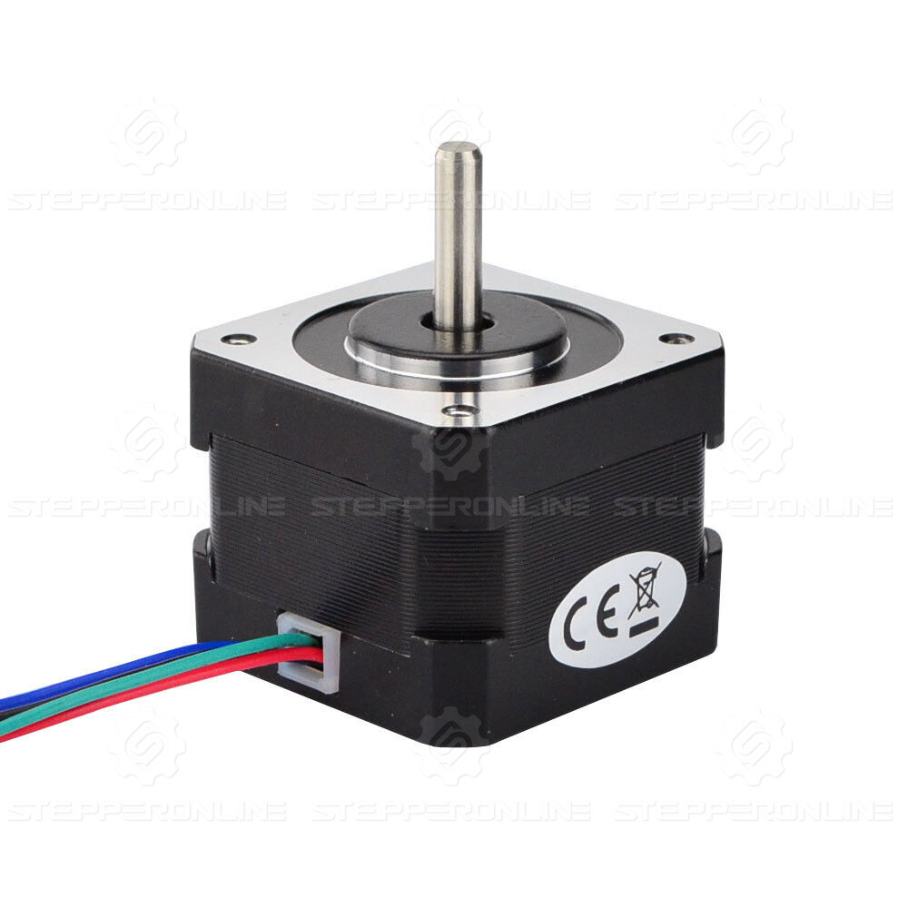 STEPPERONLINE Nema 17 Stepper Motor 37oz.in 0.4A 42x34mm for 3D Printer Extruder