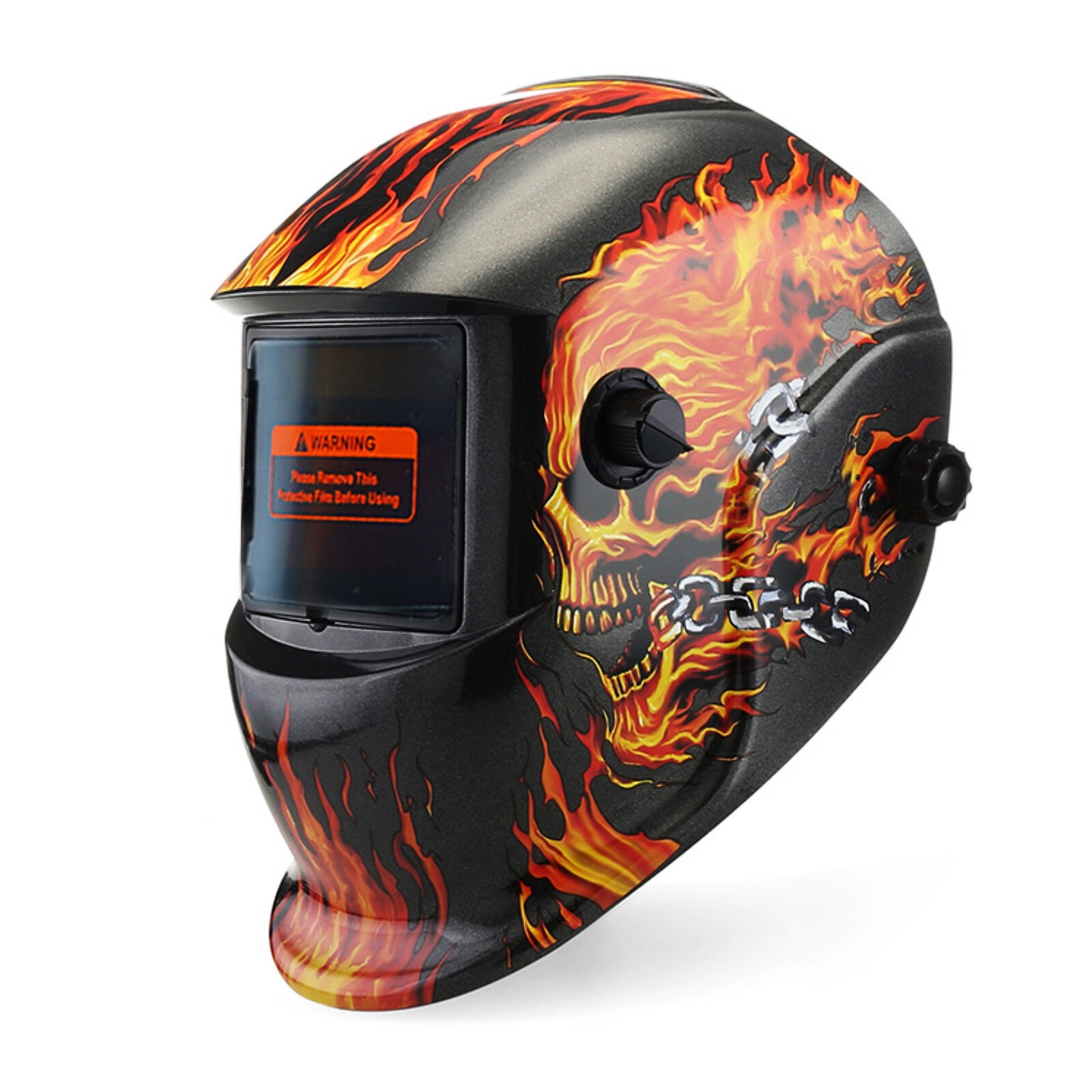 Large Viewing True Color Solar Powered Auto Darkening Welding Helmet Welder Mask