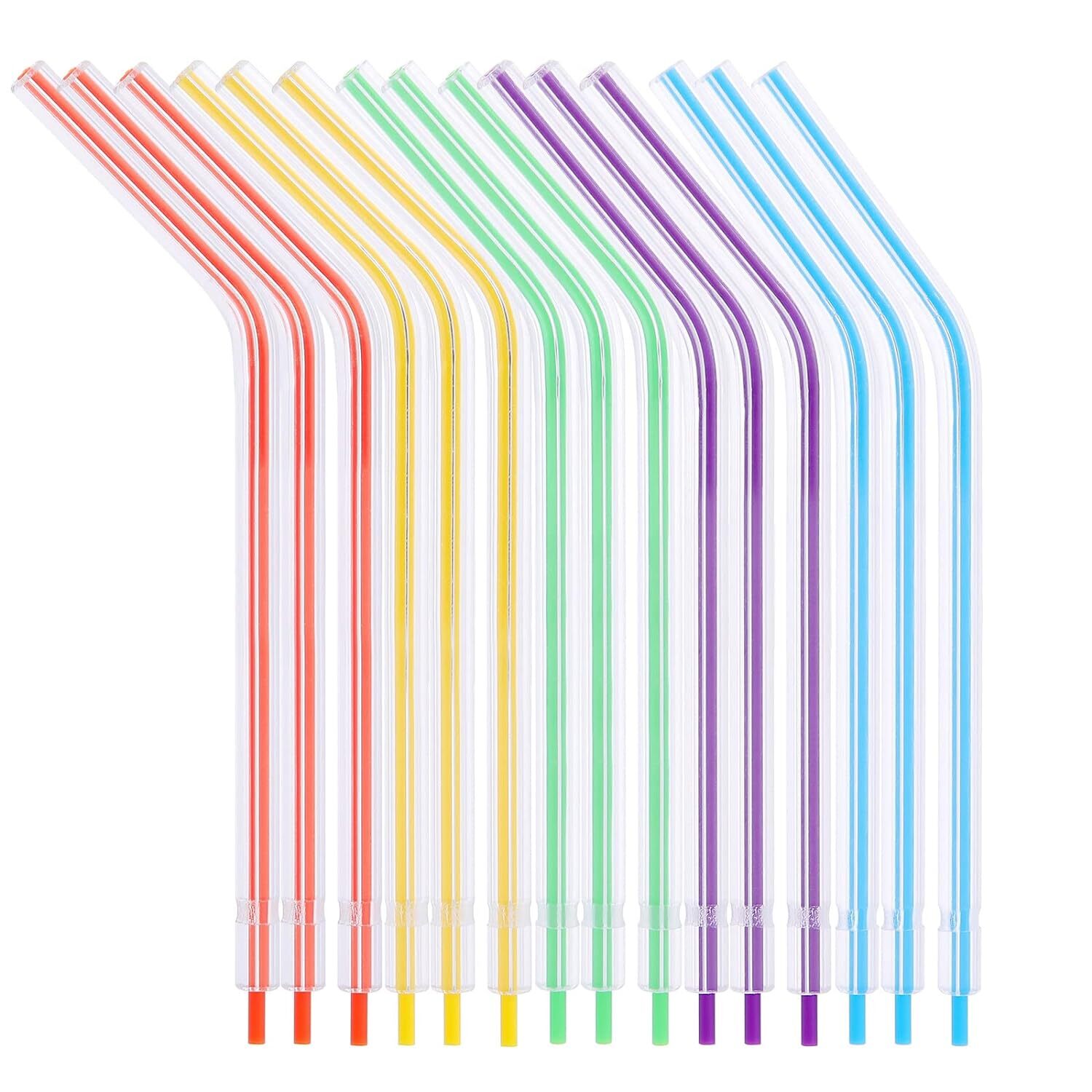 Up to 2500, Dental 3-Way Air Water Syringe Disposable Spray Tips Triple Nozzles