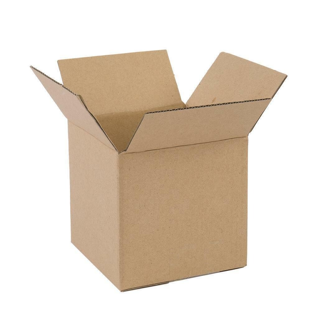 200 4x4x4 Cardboard Paper Boxes Mailing Packing Shipping Box Corrugated Carton