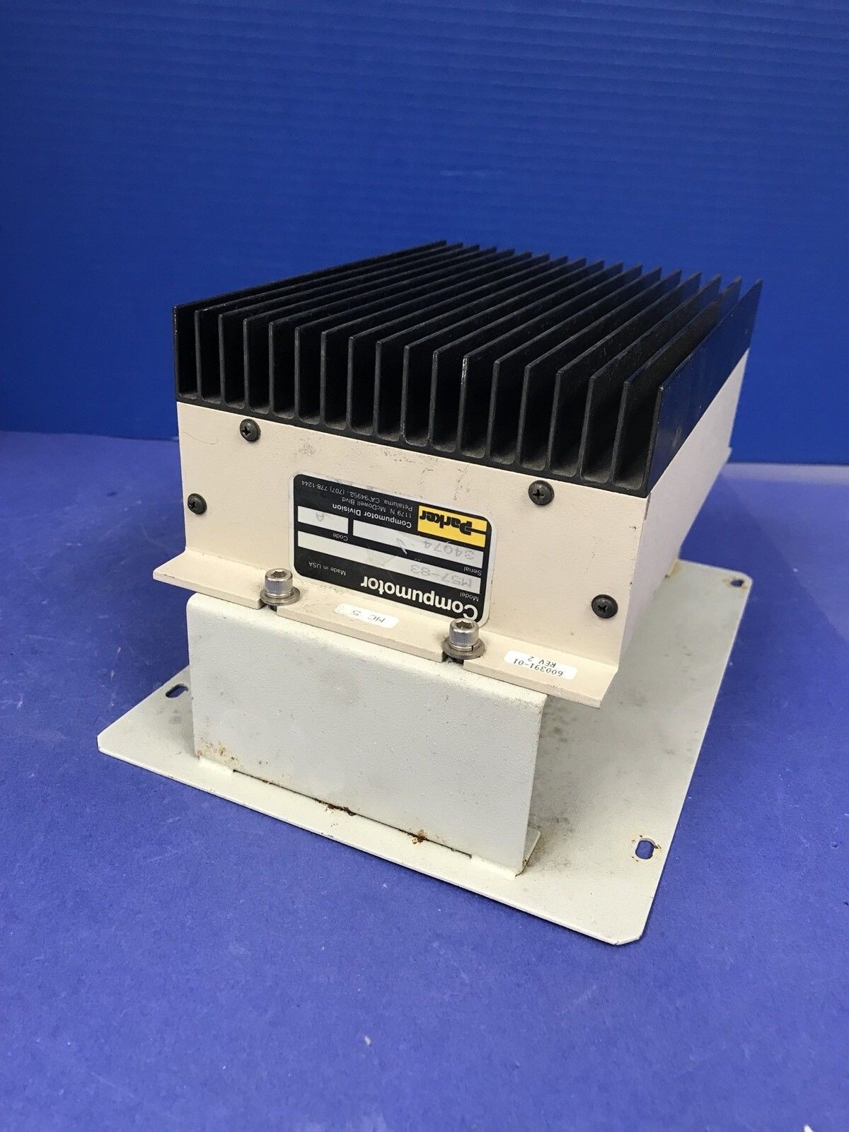 Parker Compumotor M57-83 Stepper Drive, Used