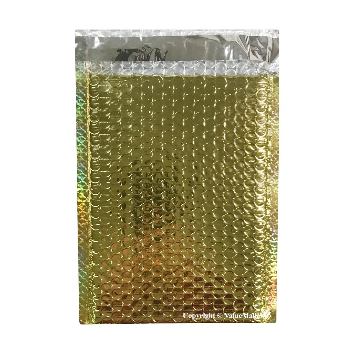 500 #000 Glamor Metallic Gold Poly Bubble Mailers Envelopes Bags 4×8 Extra Wide