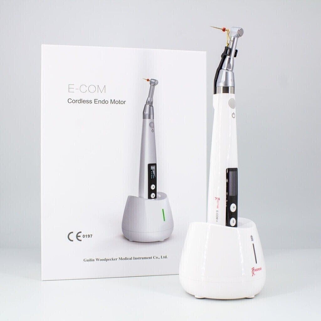Woodpecker Dental Cordless Endo E-COM+ Endo Motor Handpiece W/Reciprocating Mode