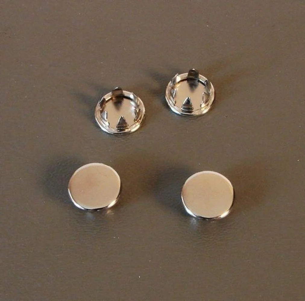 (4 PACK) 3/8″ Nickel Plated Metal Hole Plugs for .031″-.046″ metal SP-375-NK