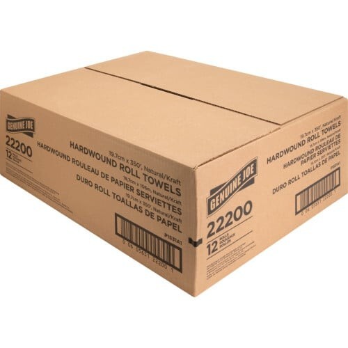 Brown 7.88″ x 350 FT 12 Roll Bathroom Paper Towel Dispenser Refill