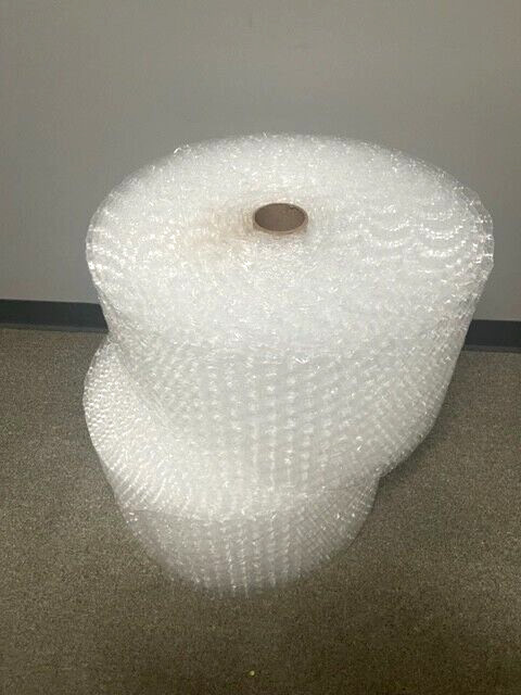 Bubble Cushioning Wrap 1/2″ 250 ft² x 12” Perforated Every 12″ LARGE BUBBLE