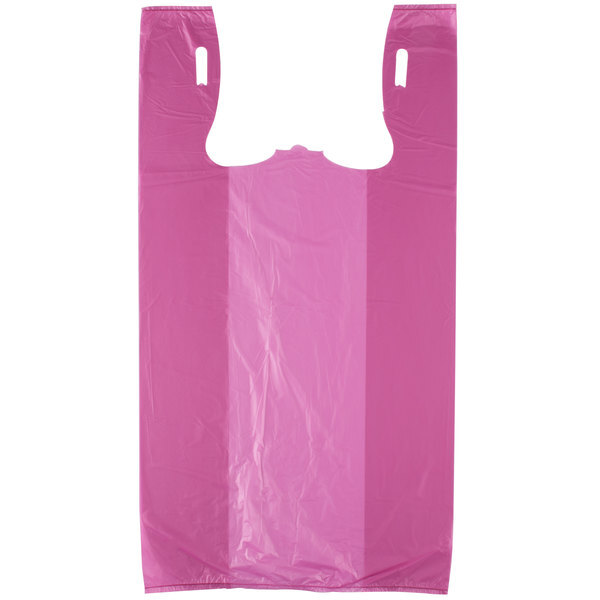 1/6 THANK YOU T-Shirt Bags 11.5″x6.5″x21″Plastic Shopping bags colors 100-1000