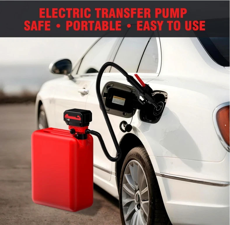 Fuel Transfer Pump for Milwaukee M18 Battery (Not Included) – Cordless 3.7 GPM