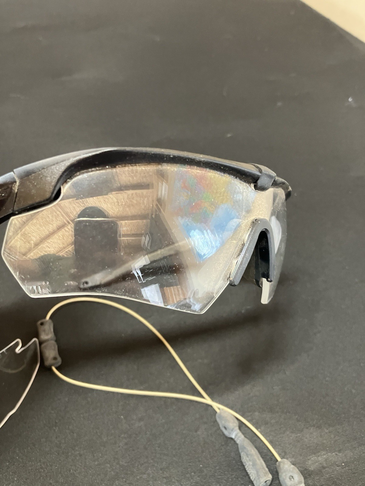 Revision Stingerhawk Frameless Safety Glasses Kit, Clear & Gray Lenses