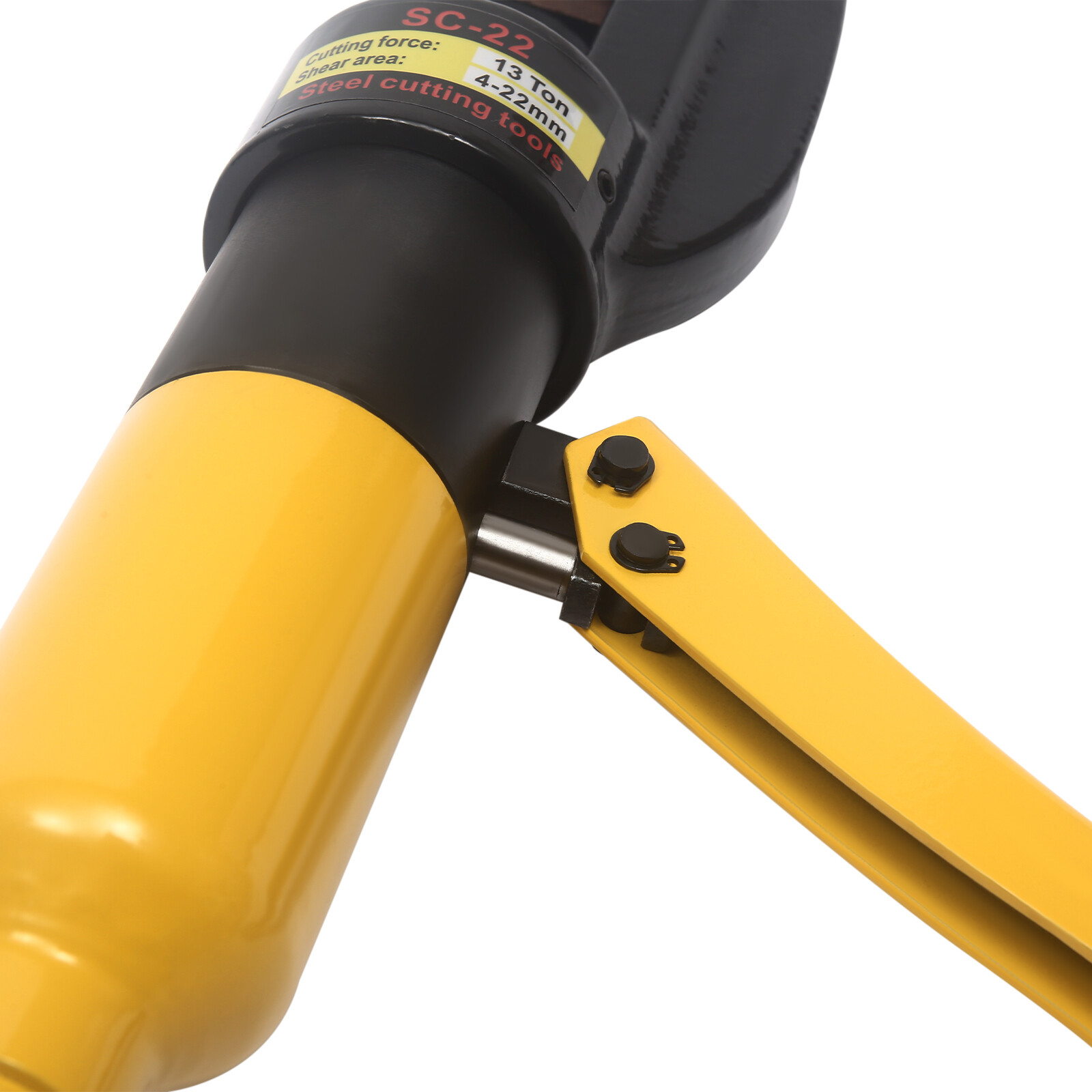 Hydraulic Rebar Cutter Portable 8t Metal Cutter 0.16-0.63in with Portable Box