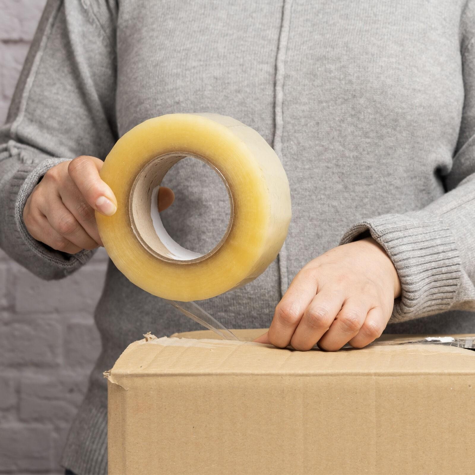 36 Rolls Carton Box Sealing Packaging Packing Tape 1.9 Mil 2″ x 110 Yds (330 ft)