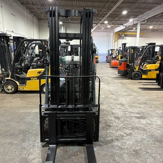 2020 Toyota 8FGCU30 6000lb Used LP Gas Forklift Triple Mast Sideshift 4638 Hours