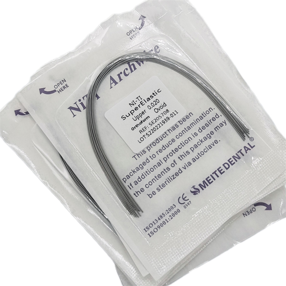 Dental Orthodontic Super Elastic Niti Arch Wire Round 012-020 UPPER LOWER