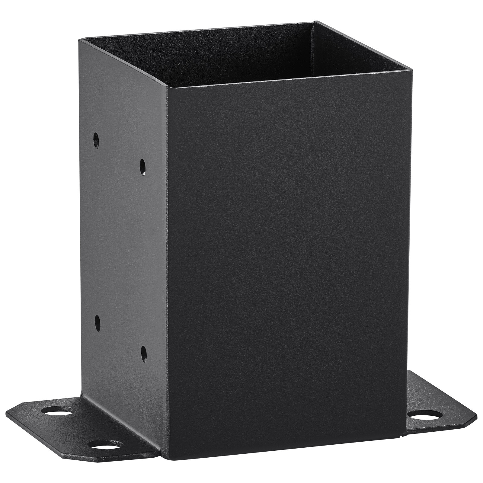VEVOR 4 Pack 4×4 Post Base Brackets Heavy Duty Wood Post Fence Post Anchor