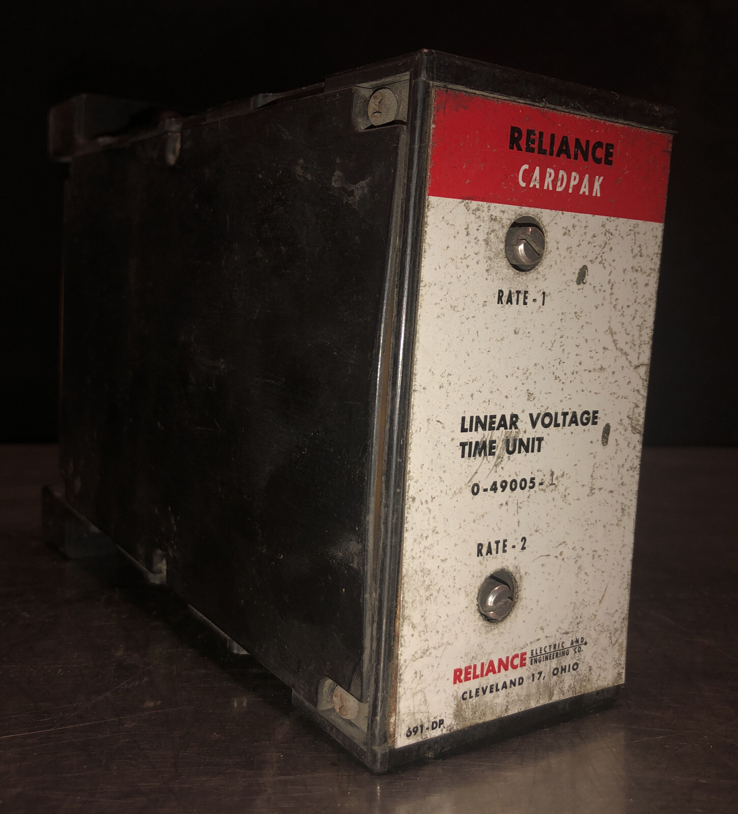 RELIANCE CARDPAK 0-49005-1 LINEAR VOLTAGE TIME UNIT