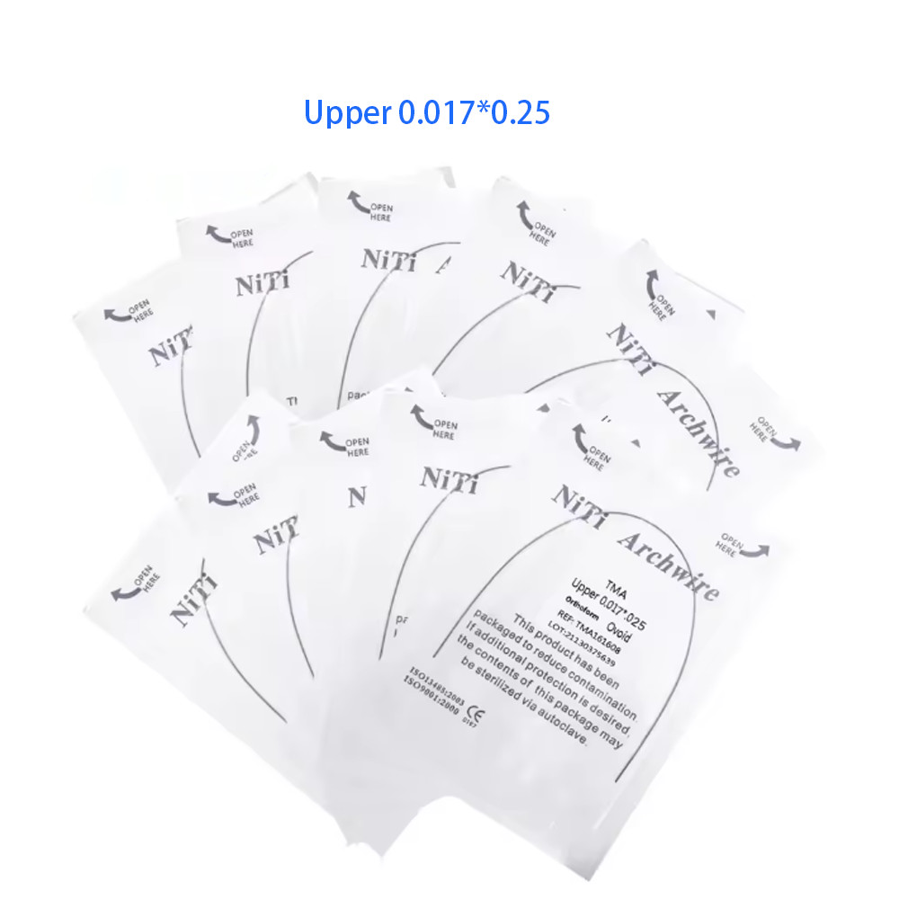 Dental Orthodontic TMA Beta Ti-Mo Arch Wires Ovoid Rectangular 1pc/pack