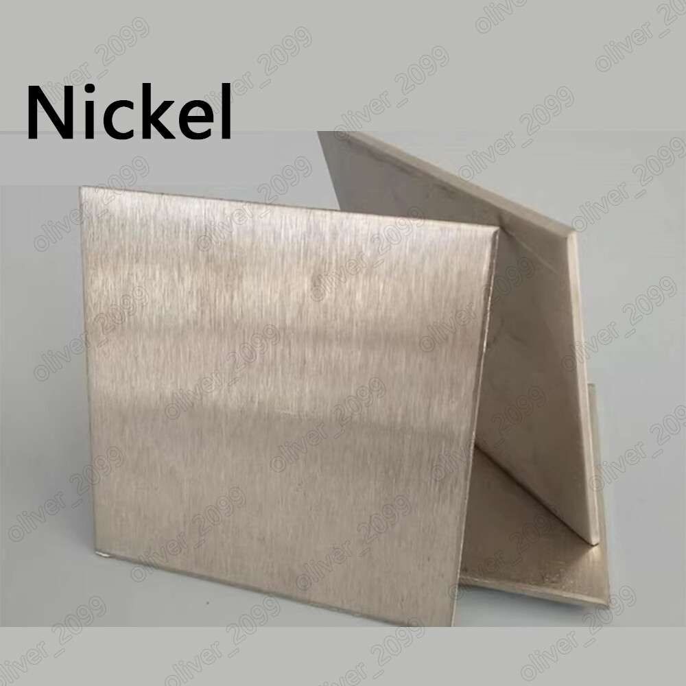 1pcs 99.99% High-Purity Pure Nickel Metal Sheet Plate 100×100
