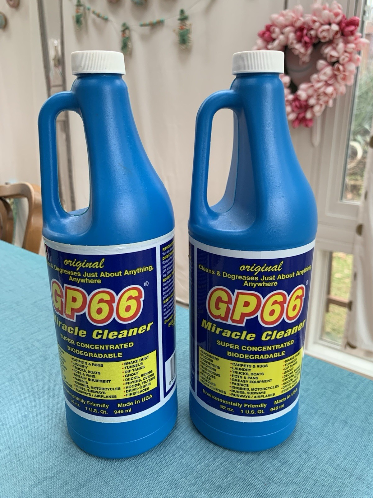 2X Miracle Cleaner GP66 Cleaner & Degreaser 32 oz.
