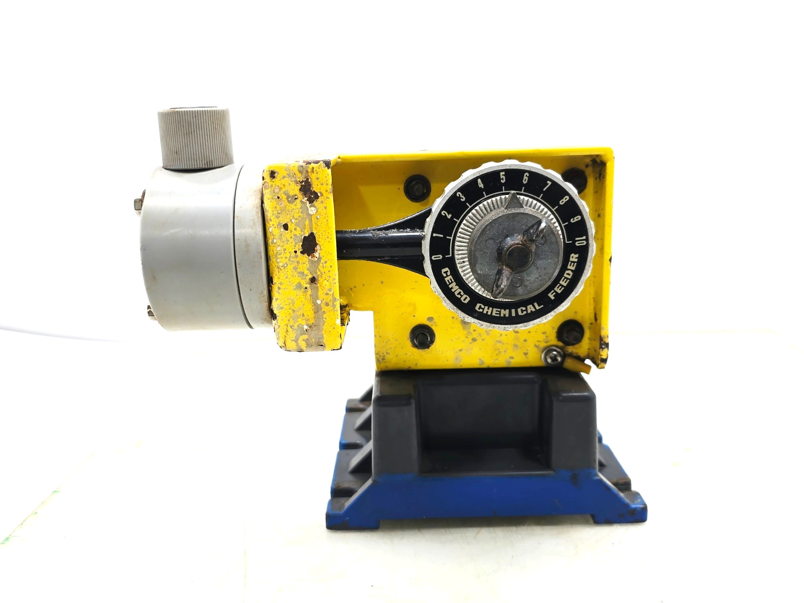 CEMCO T-60N A-G-T CHEMICAL FEEDER PUMP WITH ASTERO A8M15AXT INDUCTION MOTOR
