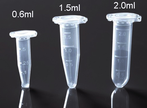 Azzota® 0.6ml Microcentrifuge Tubes, High-clarity Polypropylene, 1000/pk