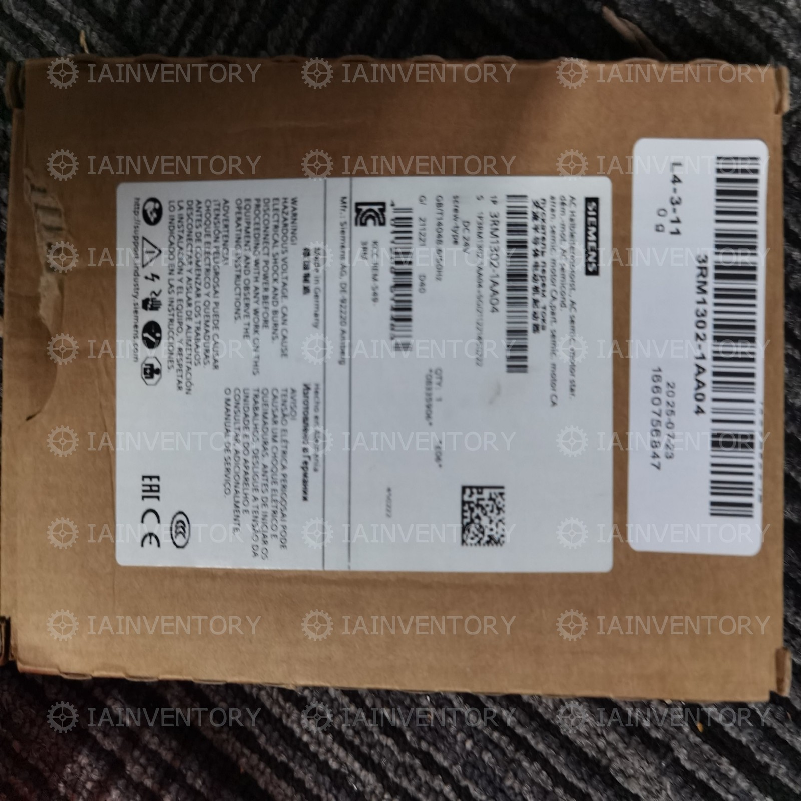 1PC NEW Siemens 3RM1302-1AA04 Warranty Included Free shipping Good Quality