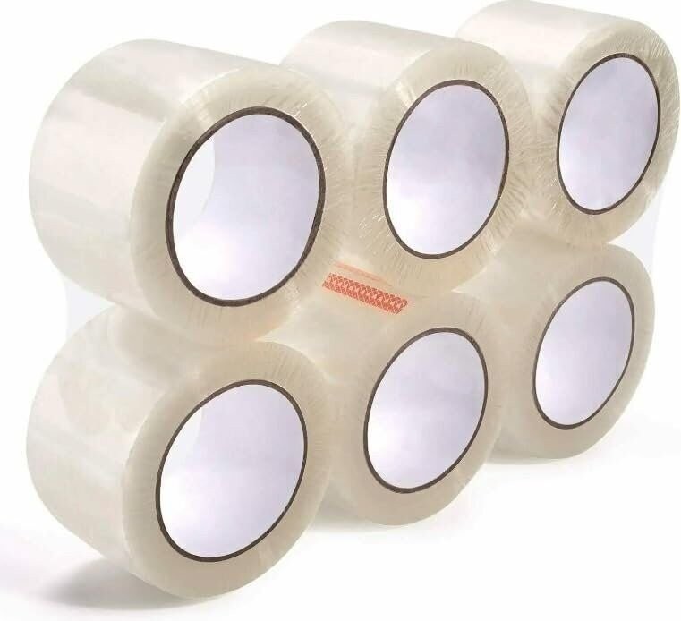72 Rolls Shipping Packaging Box Packing Sealing Tape 2 mil 2″ x 110 Yard 330FT